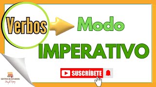 Verbos en Modo IMPERATIVO ► ¡¡Muy completo [upl. by Hamann446]