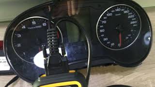 OBDSTAR X300M Audi A3 MQB Cluster Calibrate [upl. by Tara180]