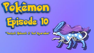 Pokemon Crystal GBC  Episode 10  Rocket Hideout amp Red Gyarados [upl. by Senskell18]