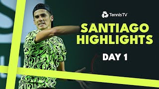 Diaz Acosta faces Cachin Moutet Coria amp More In Action  Santiago 2024 Day 1 Highlights [upl. by Brittni474]