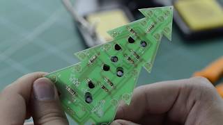 How to make LED Christmas Tree Project [upl. by Anhaj]