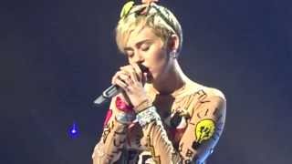 Miley Cyrus  Lilac Wine Melbourne Bangerz Tour 2014 [upl. by Erodeht]