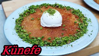 AMAZING KÜNEFE from TURKİSH RECİPE 🇹🇷 DESSERT ASMR [upl. by Anerat528]