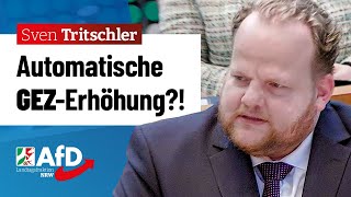 Automatische GEZErhöhung – Sven Tritschler AfD [upl. by Eniamurt]