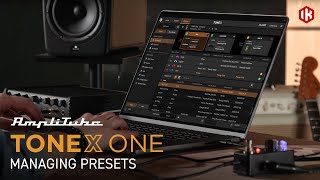 TONEX ONE mini guitar pedal  Managing Presets [upl. by Bannerman]