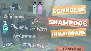 How to Choose Best Shampoo  Sulphate vs Sulphate free  Surfactants  Dr Haya [upl. by Othe]