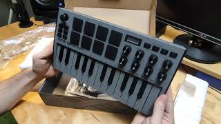 AKAI PRO MPK mini MK3 GREY unboxing [upl. by Colon]