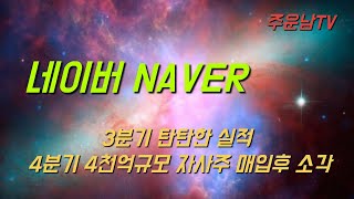 네이버 NAVER 주가 추세 분석 상승전환 지속과정 향후 주가는 [upl. by Yesnik]