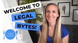 Welcome to Legal Bytes 🍽👩🏼‍⚖️ [upl. by Berkie]