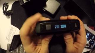 Lavabox DNA 200 unboxing and first thoughtsFS Vape Reviews [upl. by Narih33]