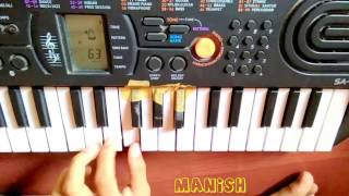 Bai vadyavar ya song on piano by Sushant Dalvi amp Manish Mishal [upl. by Fulviah]