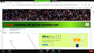 How to use HireMee App  in Hindi  Online Exam  Glocal University [upl. by Galven]