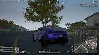 Driving Lamborghini Urus S Lusso SUV in Taego while raining [upl. by Crifasi]