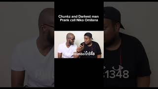 Chunkz and Darkest man prank call Niko Omilana from BETA SQUAD [upl. by Ailimat]