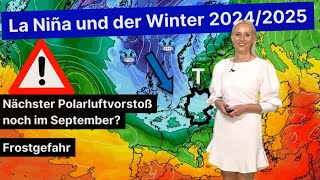 Folgt dem Spätsommer der nächste Polarluftvorstoß Hat da etwa schon La Niña seine Hände im Spiel [upl. by Griff943]