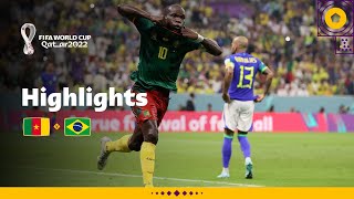 Dramatic late winner  Cameroon v Brazil  FIFA World Cup Qatar 2022 [upl. by Niwled]