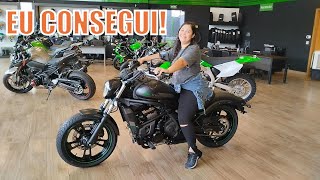 Consegui pegar minha Vulcan S 650 Zero KM Quase Surtei [upl. by Amikan638]