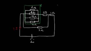 Exemple de calcul dune résistance équivalente [upl. by Haimehen]