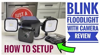 How to Install and Set Up a Blink Outdoor Floodlight Camera [upl. by Eitnom]