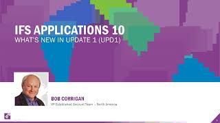 IFS Apps 10 UPD1 Whats New in Apps 10 Update 1 [upl. by Lenes562]