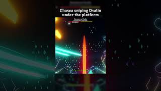 CHASCA SNIPING DVALIN UNDER THE PLATFORM [upl. by Chapland]