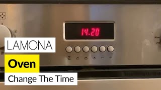 How to Set the Clock on a Lamona Oven [upl. by Waldack]