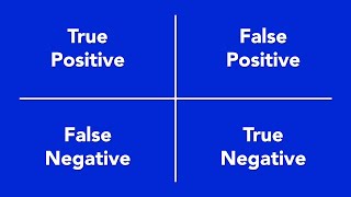 True Positive False Positive True Negative and False Negative [upl. by Ylenaj]