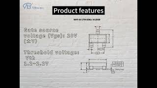 NCE3404YVB is a SOT23 package NChannel field effect MOS tube [upl. by Srini712]