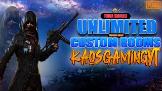 Unlimited Wow Custom Room WOW MATCHES  PUBG MOBILE  KaosGamingYT IS 🔴LIVE🔴 [upl. by Ogawa820]