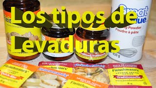 Cuales son los tipos de levadura para Receta de Pan [upl. by Etac413]