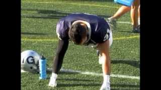 Georgetown Football Highlights vs Davidson 2013 [upl. by Weathers586]