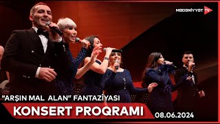 “Qaya” Dövlət Ansamblının konserti – “Arşın mal alan” fantaziyası  08062024 [upl. by Annodas433]