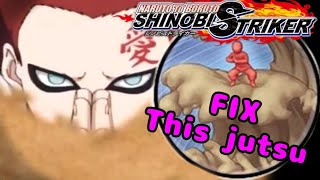 How to DOUBLECAST SAND TSUNAMI in Shinobi striker [upl. by Katlin]