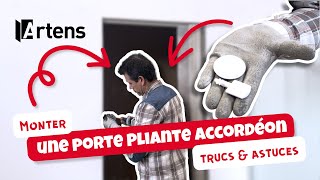 🛠 TUTO  Comment monter une PORTE PLIANTE en salle de bain en 10 étapes [upl. by Aliakam]