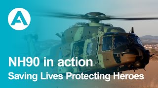 NH90 in action Saving Lives Protecting Heroes [upl. by Elehcor471]