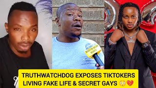 TRUTHWATCHDOG EXPOSES TIKTOKERS BEING KEPT BY WAMAMASECRET GAYS amp THOSE LIVING FAKE LIVES😳💔 [upl. by Carlota]