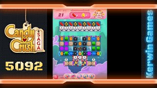 Candy Crush Saga Level 5092  No Boosters [upl. by Patty]