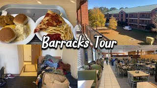 US Marine Barracks Room Tour  Mini Vlog [upl. by Hayimas]