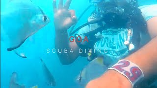 গোয়া ভ্রমন। Goa Scuba Diving। Package।Goa tour। Butterfly Beach।Bengali Travel vlog [upl. by Nylirehc]