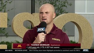 Tanner Morgan and Tyler Johnson Preview Gopher Offense  2019 BTN Bus Tour  B1G Football [upl. by Gayler]