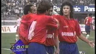 Beto Acosta  Todos sus goles 1994 Chile [upl. by Leanatan]