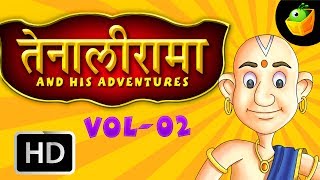 Tenali Raman Full Stories Vol 2 In Hindi HD  MagicBox Animations [upl. by Assilem]