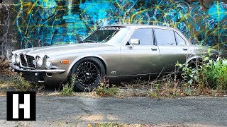 Not Your Grandpas Jaguar Custom Turbo Jag Built to Drift [upl. by Nesyt253]