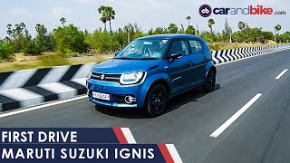 Maruti Suzuki Ignis First Drive Review  NDTV CarAndBike [upl. by Llehsad]