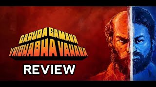 Garuda Gamana Vrishabha Vahana Movie Review  Raj B Shetty  Rishab Shetty  THYVIEW [upl. by Nickles]