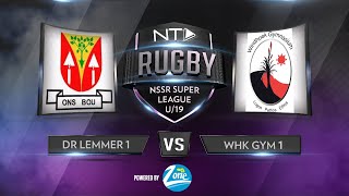 NSSR U19 League Dr Lemmer High School vs Windhoek Gymnasium [upl. by Elraet]