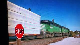 Burlington Northern on the Gateway Subdivision in Central Oregon [upl. by Mildred943]