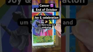 Cancer ♋️  End of October Tarot Reading watersignstarotreading cancertarot [upl. by Lauber718]