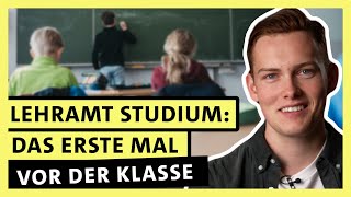 Lehramt Gymnasium studieren Das erste Mal vor der Klasse  alpha Uni [upl. by Aisek834]