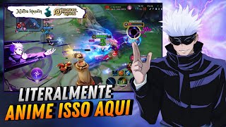 JOGUEI COM A NOVA SKIN DO KONGMING  SATORU GOJO  HONOR OF KINGS [upl. by Damek744]